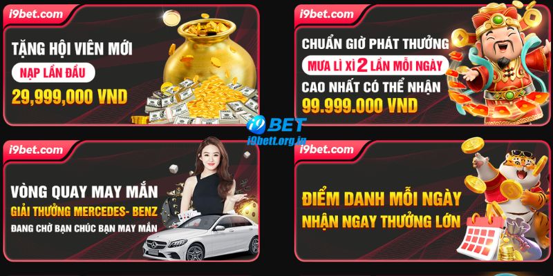 Tổng hợp các khuyến mãi i9BET